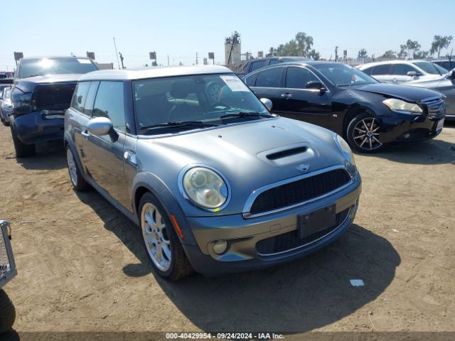 2008 MINI COOPER S CLUBMAN WMWMM33578TP87034
