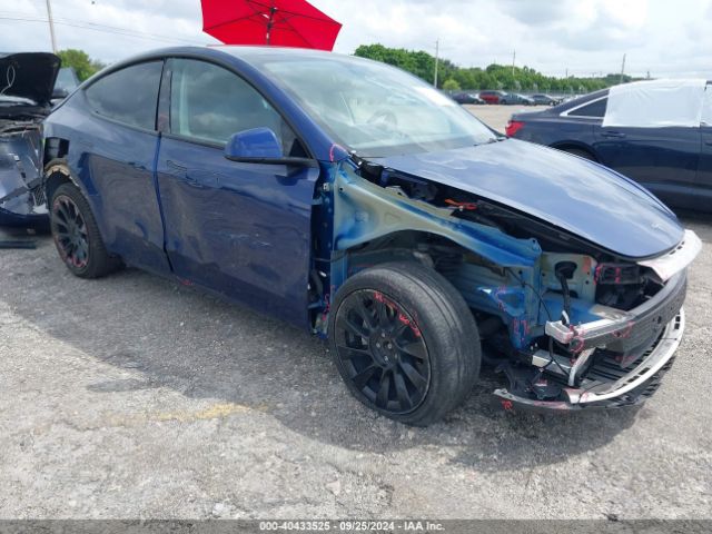 2022 TESLA MODEL Y 7SAYGDEE9NF386245