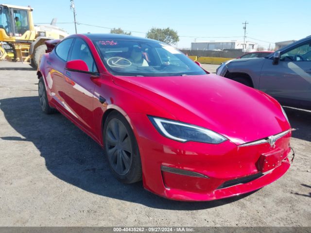 2022 TESLA MODEL S 5YJSA1E52NF475674