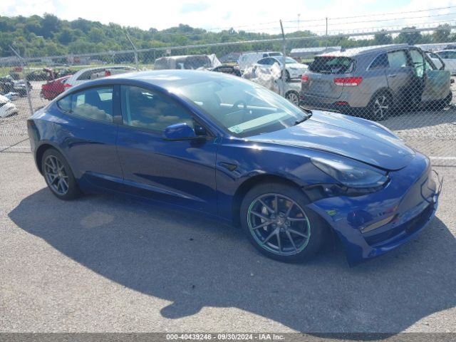 2022 TESLA MODEL 3 5YJ3E1EB8NF233583