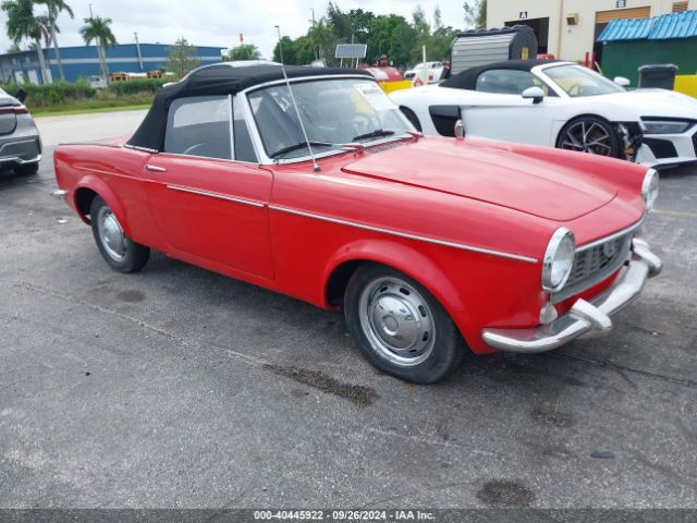 1965 FIAT SPIDER 118H039439       