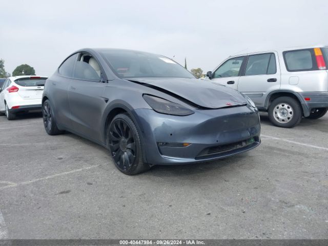 2021 TESLA MODEL Y 5YJYGDEF9MF293908
