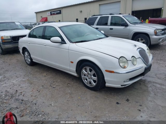 2003 JAGUAR S-TYPE SAJEA01T83FM54737