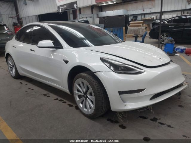 2022 TESLA MODEL 3 5YJ3E1EBXNF253009