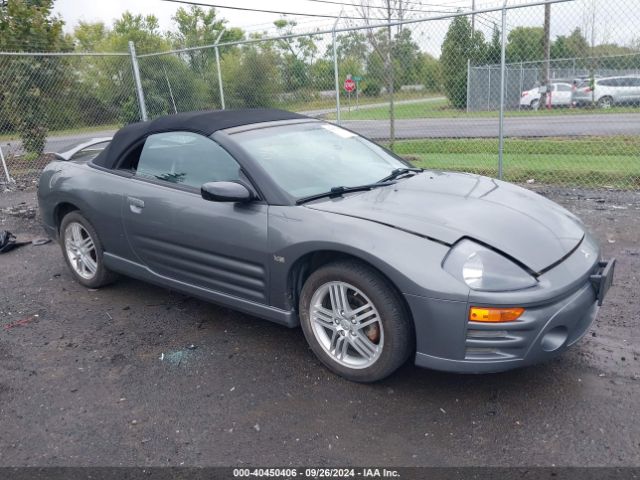 2003 MITSUBISHI ECLIPSE SPYDER 4A3AE75H53E061216