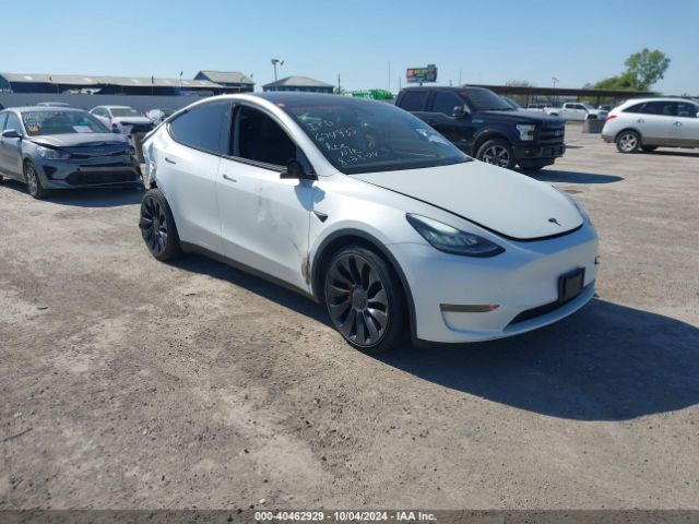 2020 TESLA MODEL Y 5YJYGDEF7LF001560