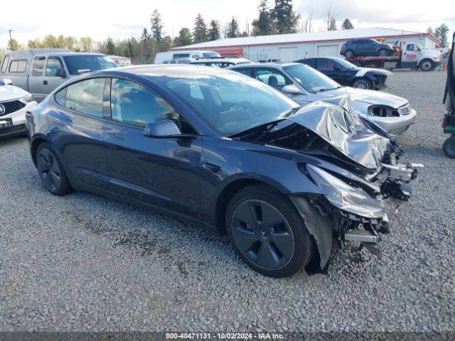 2022 TESLA MODEL 3 5YJ3E1EB6NF113037