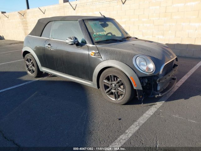 2013 MINI CONVERTIBLE WMWZN3C56DT568983