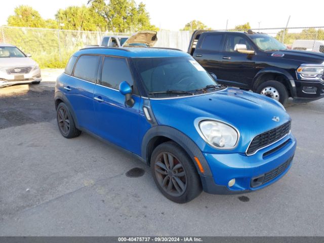2013 MINI COUNTRYMAN WMWZC3C54DWP22370