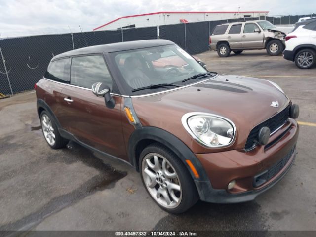 2013 MINI PACEMAN WMWSS5C52DWN48928