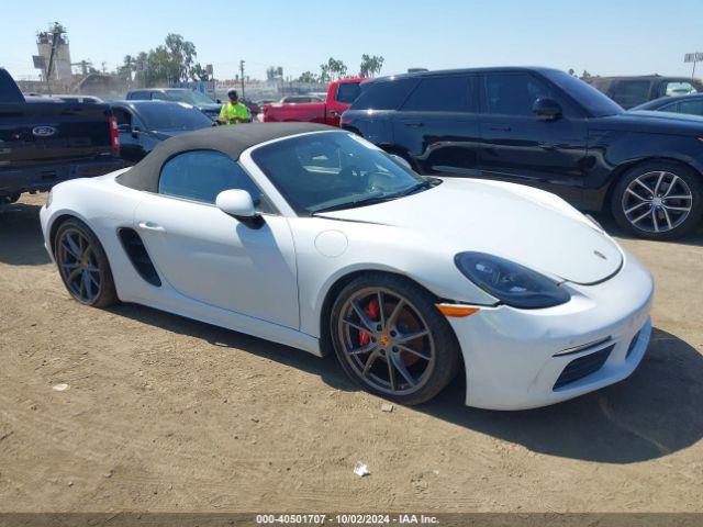 2019 PORSCHE 718 BOXSTER WP0CB2A81KS228734