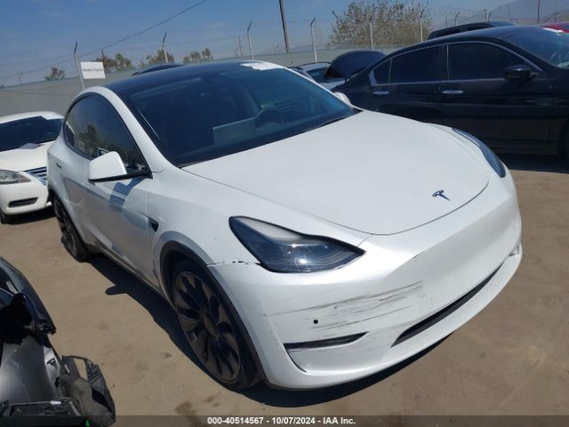 2022 TESLA MODEL Y 7SAYGDEF8NF409197