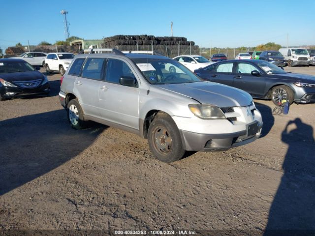 2003 MITSUBISHI OUTLANDER JA4LZ31G63U028330