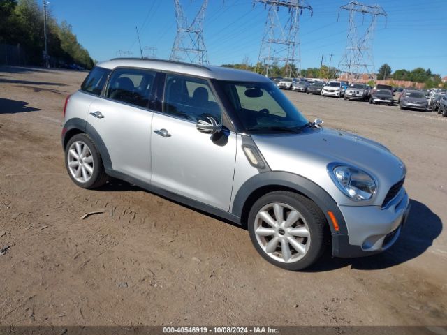 2013 MINI COUNTRYMAN WMWZC3C51DWP22617
