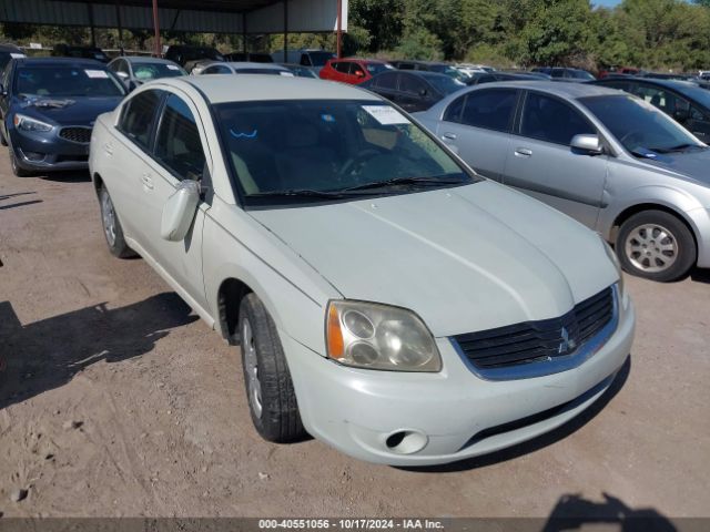 2009 MITSUBISHI GALANT 4A3AB36F39E031784