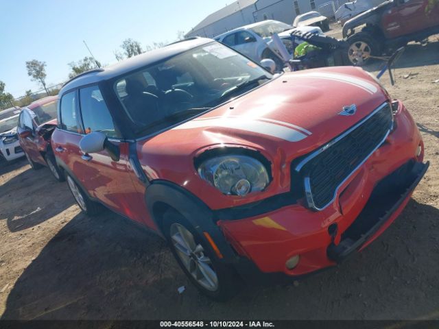 2011 MINI COOPER S COUNTRYMAN WMWZC3C53BWL78785