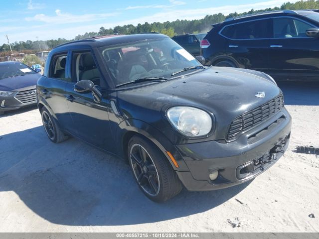 2011 MINI COOPER S COUNTRYMAN WMWZC3C56BWM25792