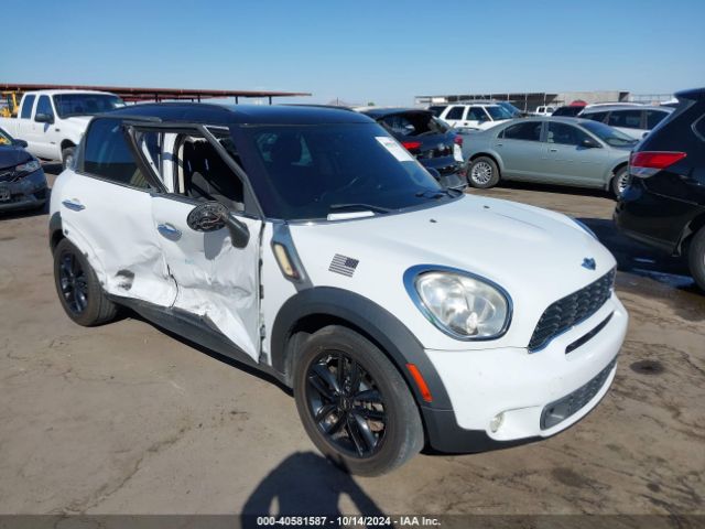 2012 MINI COOPER S COUNTRYMAN WMWZC3C54CWM27347