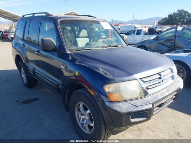 2002 MITSUBISHI MONTERO JA4MW31R42J044251