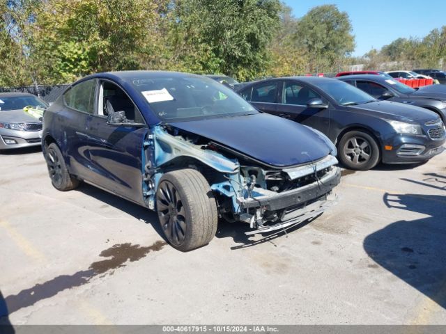2022 TESLA MODEL Y 7SAYGDEE5NF481014