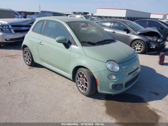 2012 FIAT 500 3C3CFFBR3CT212574