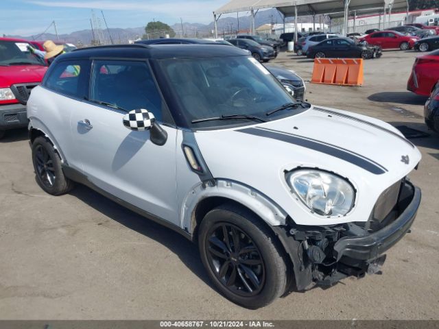 2015 MINI PACEMAN WMWSS7C50FWS45046