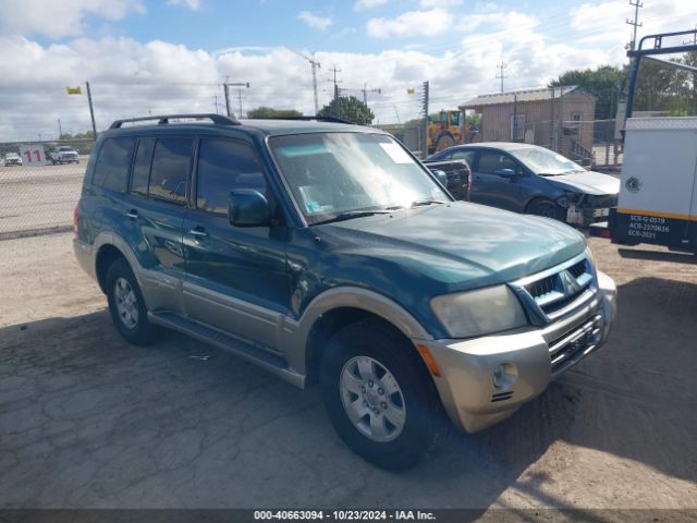 2003 MITSUBISHI MONTERO JA4NW51S53J020271