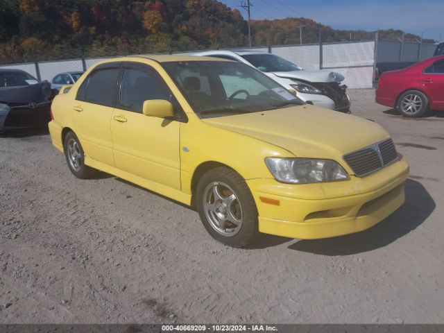2002 MITSUBISHI LANCER JA3AJ86E22U045664