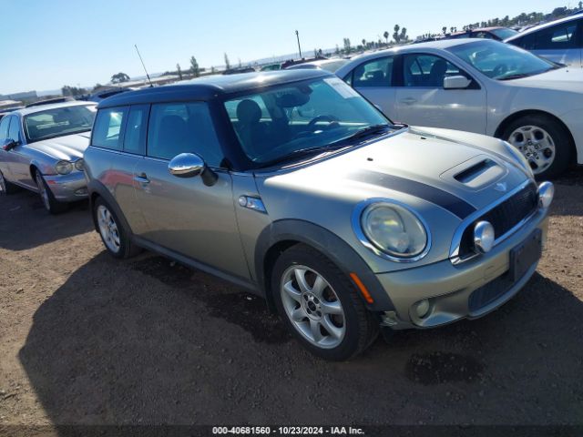 2008 MINI COOPER S CLUBMAN WMWMM33578TP89060
