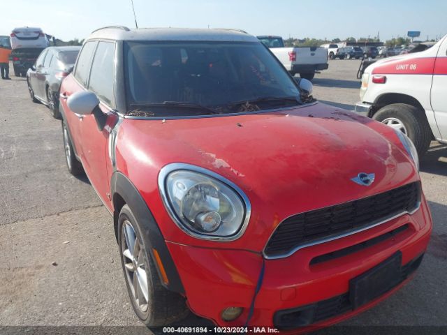 2011 MINI COOPER S COUNTRYMAN WMWZC5C58BWL53974