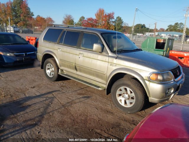 2001 MITSUBISHI MONTERO SPORT JA4MT41R91P026662