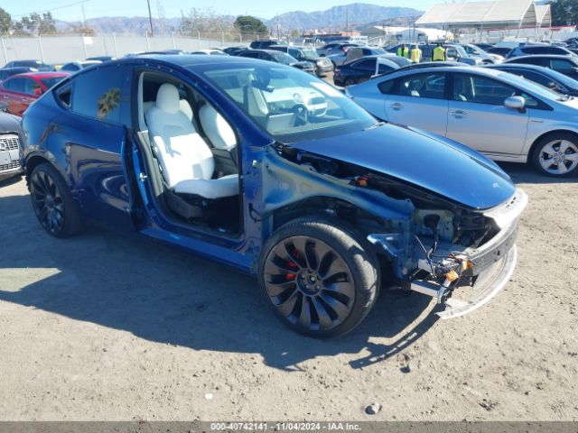 2022 TESLA MODEL Y 7SAYGDEF2NF392798