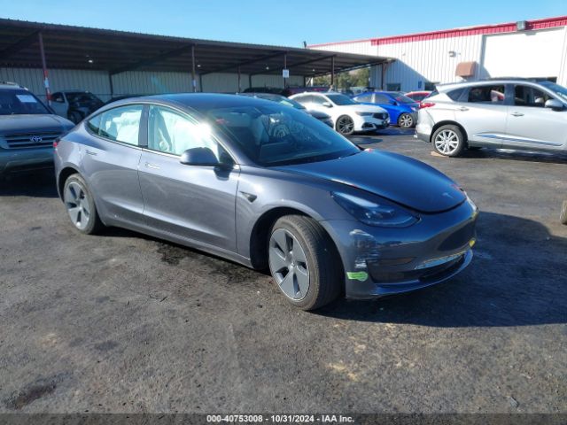 2022 TESLA MODEL 3 5YJ3E1EBXNF164816