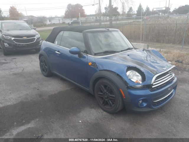 2013 MINI CONVERTIBLE WMWZN3C53DT135556