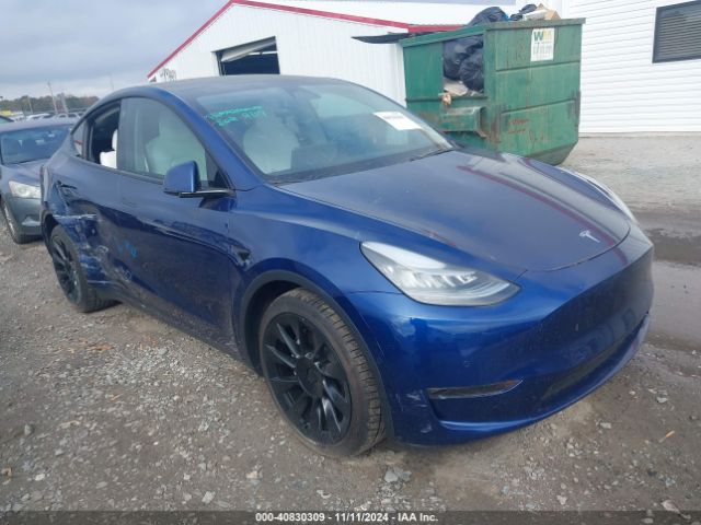 2021 TESLA MODEL Y 5YJYGDEEXMF080599