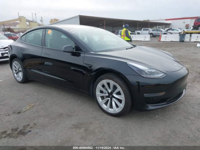 2022 TESLA MODEL 3 5YJ3E1EB2NF201437