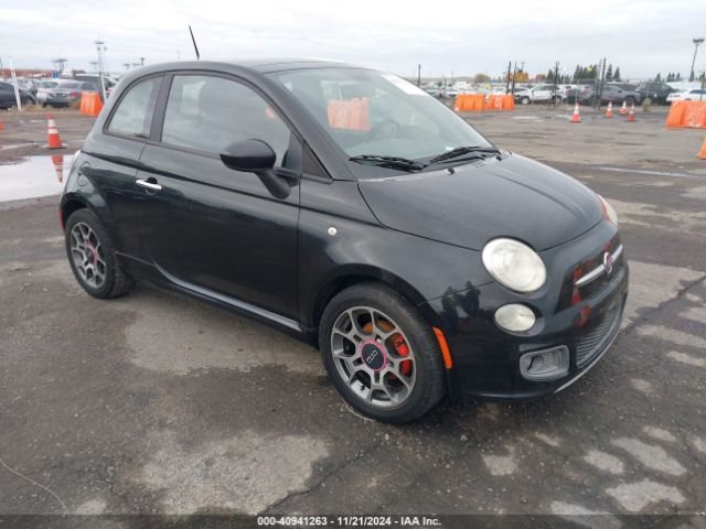 2012 FIAT 500 3C3CFFBR6CT100500
