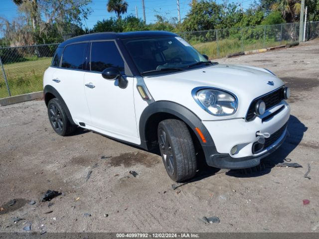 2012 MINI COOPER S COUNTRYMAN WMWZC3C5XCWM27580